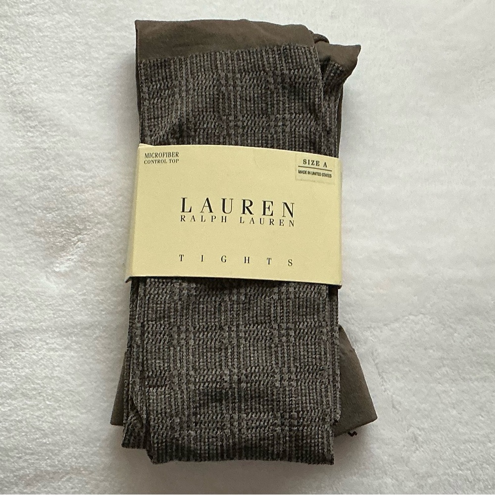 Lauren Ralph Lauren Microfiber Control Top Tights